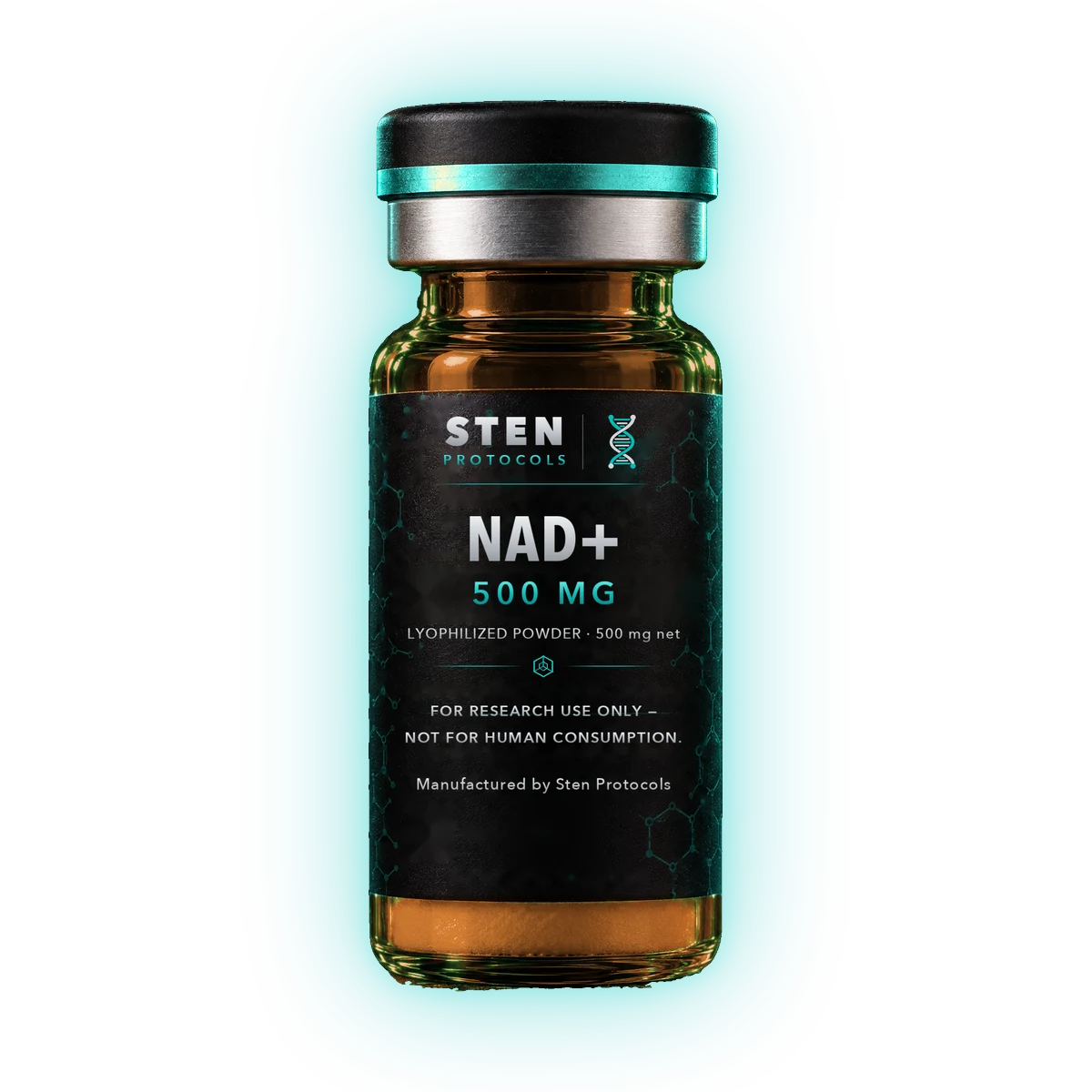 NAD+ 500 mg research vial